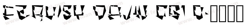 FZRUISY DAJW GB1 0字体转换